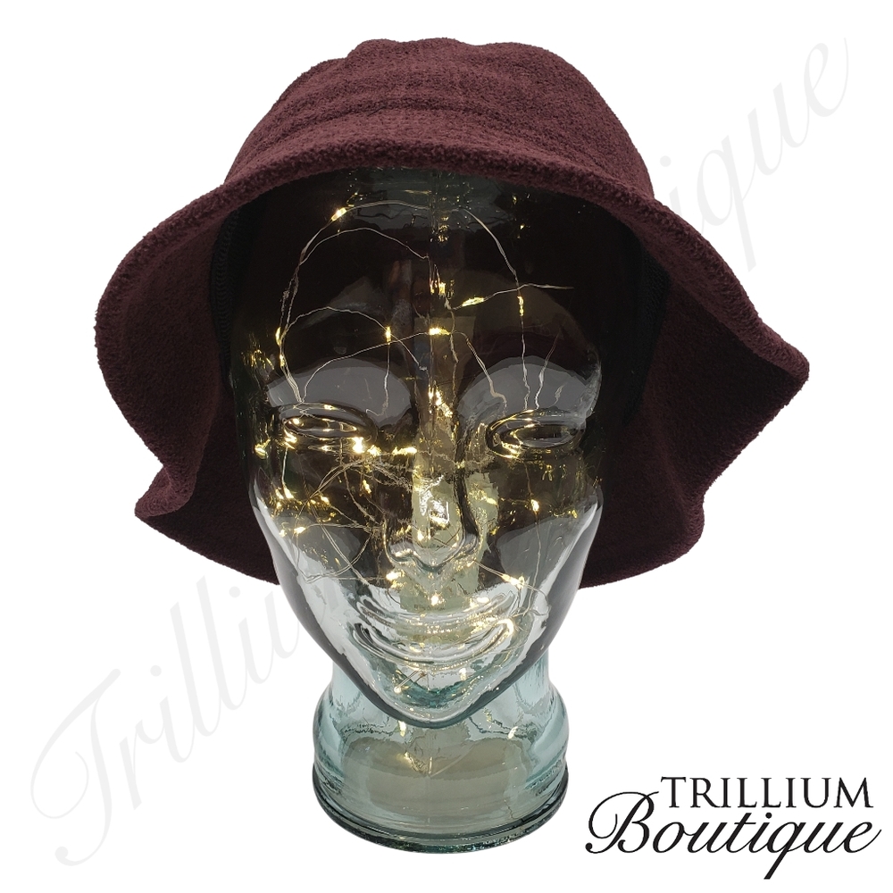 Brixton Hat Bucket Hat Plum Suffolk Packable Bucket Hat Felted Knit Outdoor